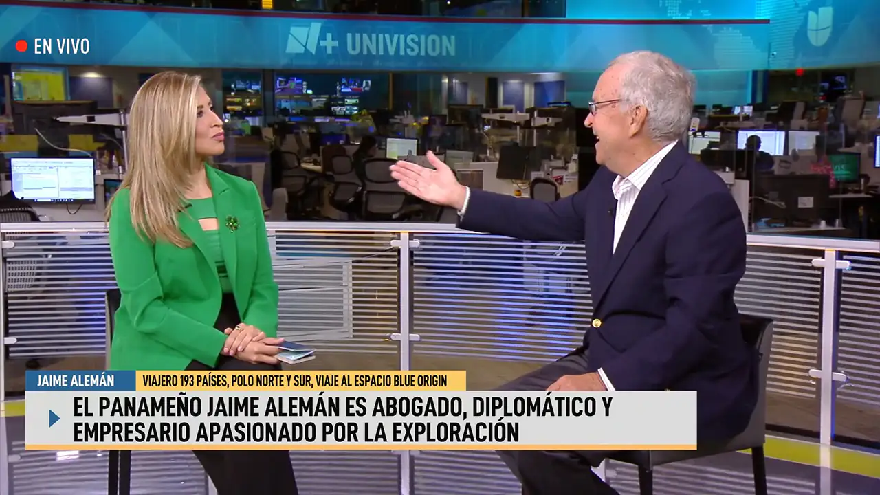 El panameño Jaime Alemán es abogado, diplomático y empresario apasionado por la exploración